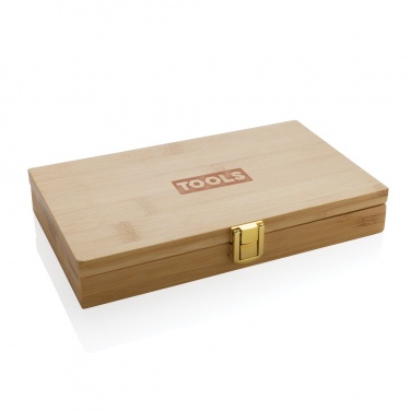 Logotrade advertising products photo of: Carvine 21 pcs bamboo tool set